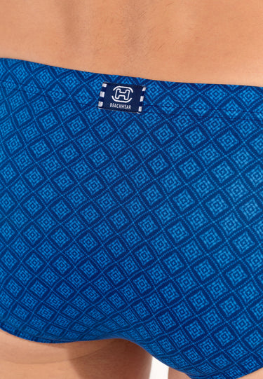 Hendaye Swim Mini Briefs | Blue Print 402933-I0BI